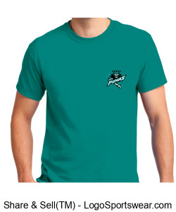 Small Pumas Front Graphic, Large Pumas Back Graphic Tee Design Zoom
