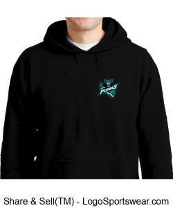 Small Pumas Front Graphic, No Back Graphic Hoodie Design Zoom